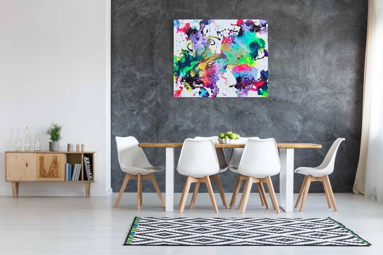 Original Fine Art Abstract Painting by Pauline H