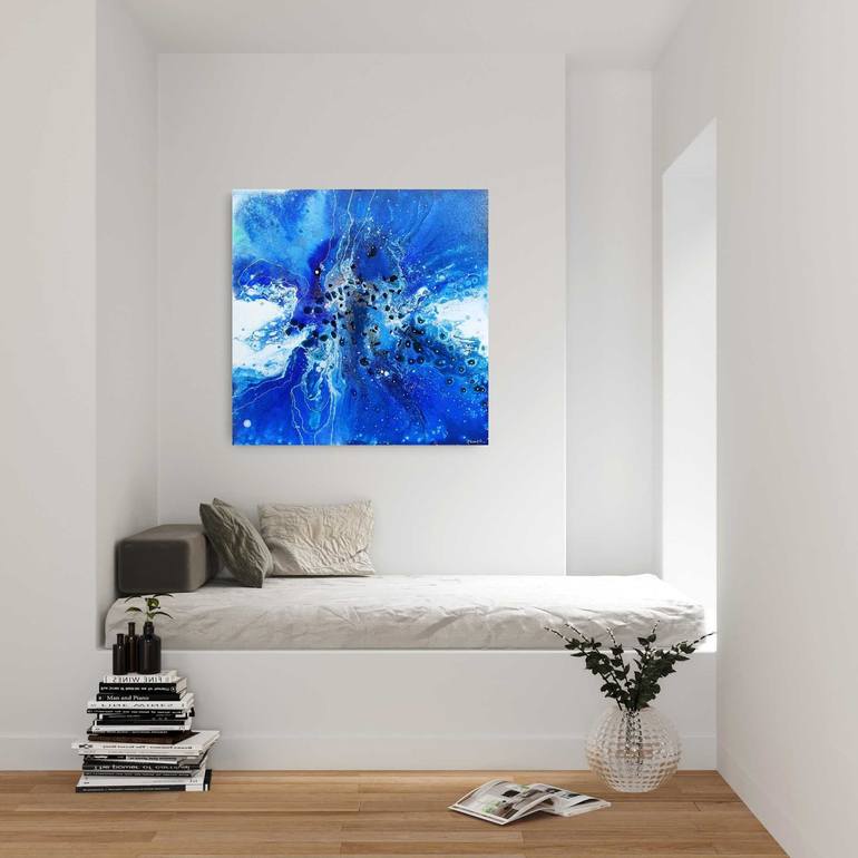 Original Fine Art Abstract Painting by Pauline H
