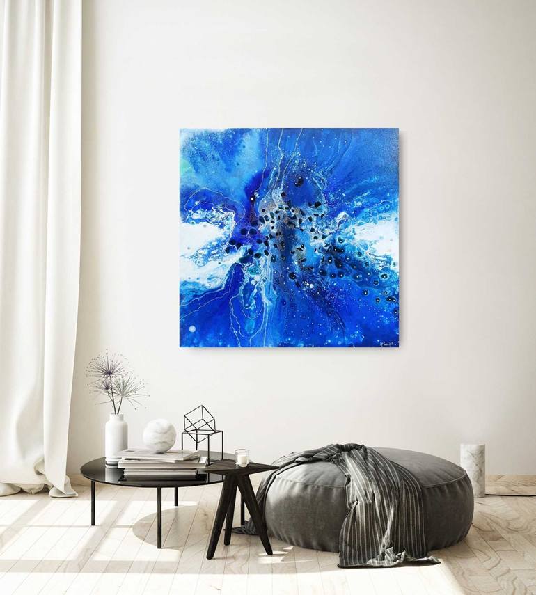 Original Fine Art Abstract Painting by Pauline H