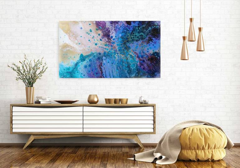 Original Fine Art Abstract Painting by Pauline H