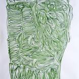 Green line Face by Ezzaldin Shahrori