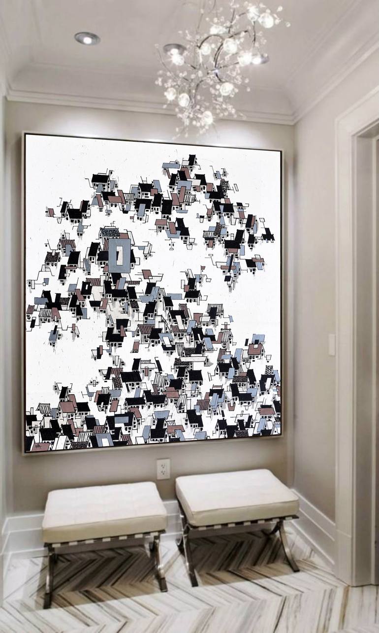 Original Minimalism Home Painting by Nha Vuu