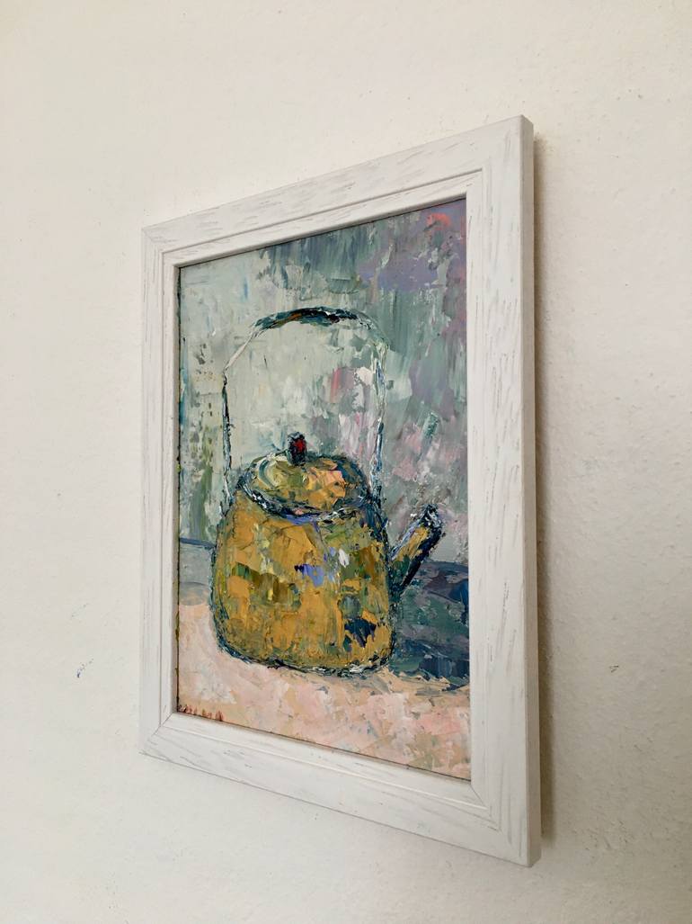 Original Impressionism Still Life Painting by Vilma Gataveckiene