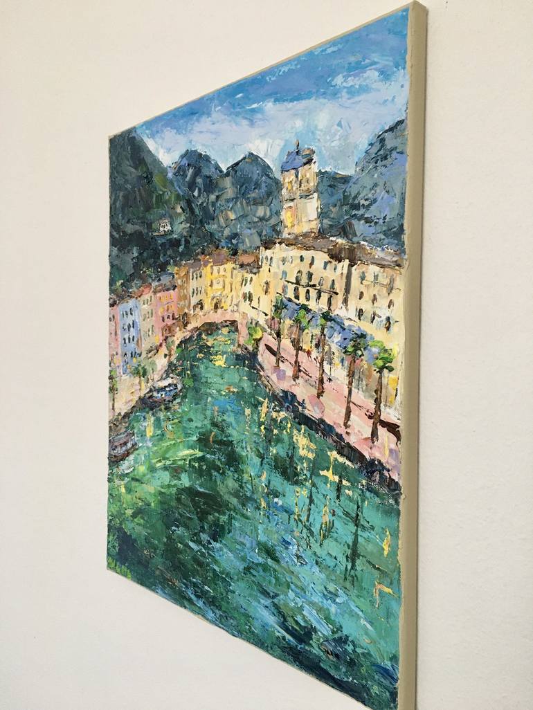 Original Travel Painting by Vilma Gataveckiene