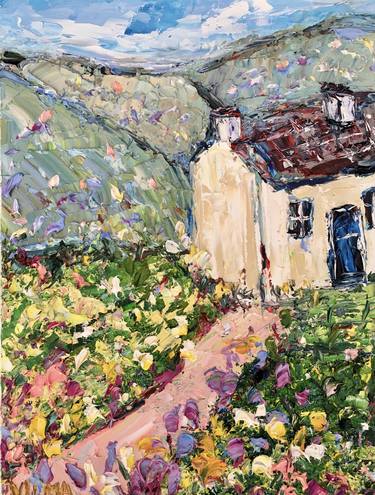 Original Impressionism Home Paintings by Vilma Gataveckiene