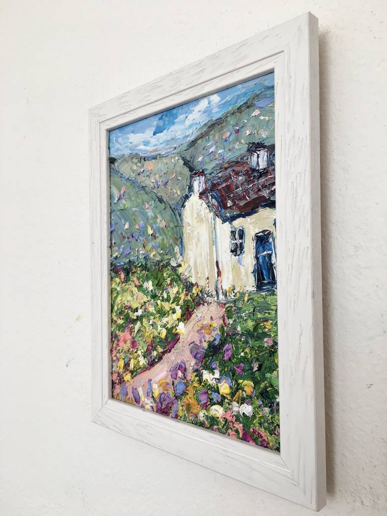 Original Impressionism Home Painting by Vilma Gataveckiene