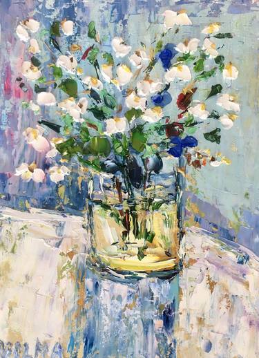 Print of Impressionism Still Life Paintings by Vilma Gataveckiene