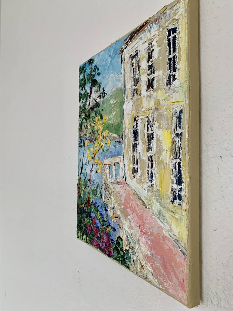 Original Impressionism Landscape Painting by Vilma Gataveckiene