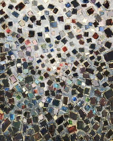 Original Geometric Abstract Paintings by Vilma Gataveckiene