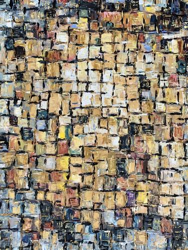 Print of Geometric Abstract Paintings by Vilma Gataveckiene