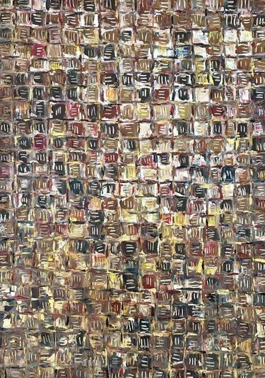 Print of Geometric Abstract Paintings by Vilma Gataveckiene