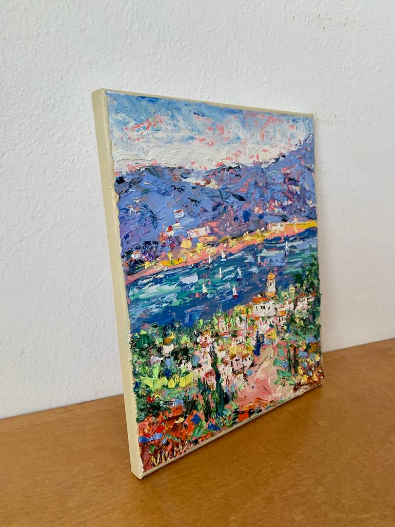 Original Impressionism Seascape Painting by Vilma Gataveckiene