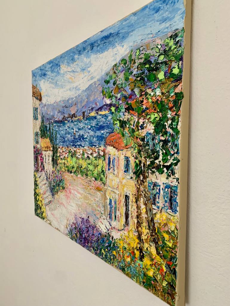 Original Impressionism Landscape Painting by Vilma Gataveckiene