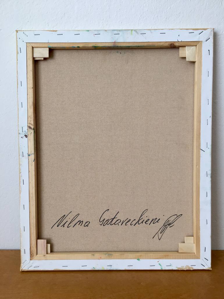 Original Abstract Nature Painting by Vilma Gataveckiene