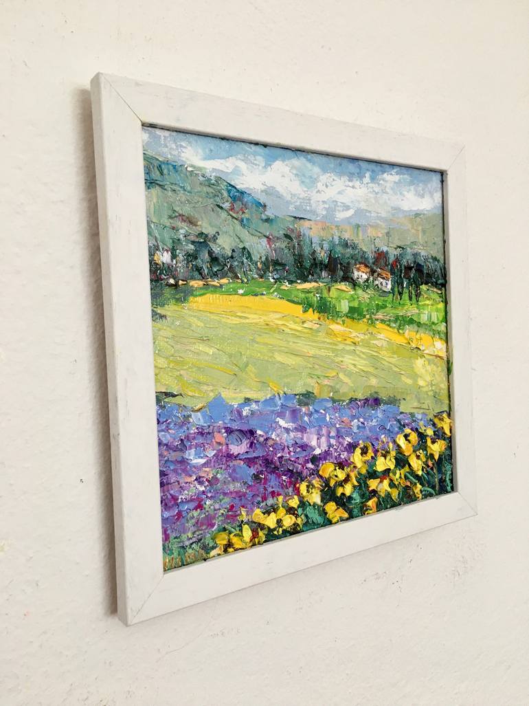 Original Abstract Nature Painting by Vilma Gataveckiene