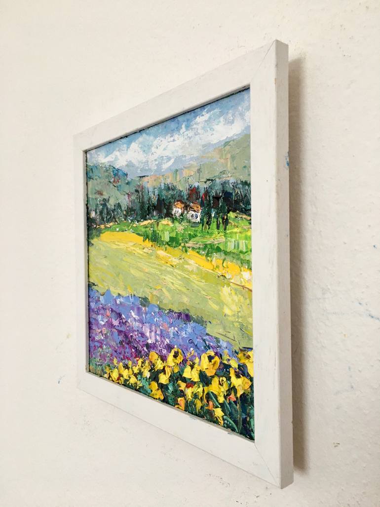 Original Abstract Nature Painting by Vilma Gataveckiene