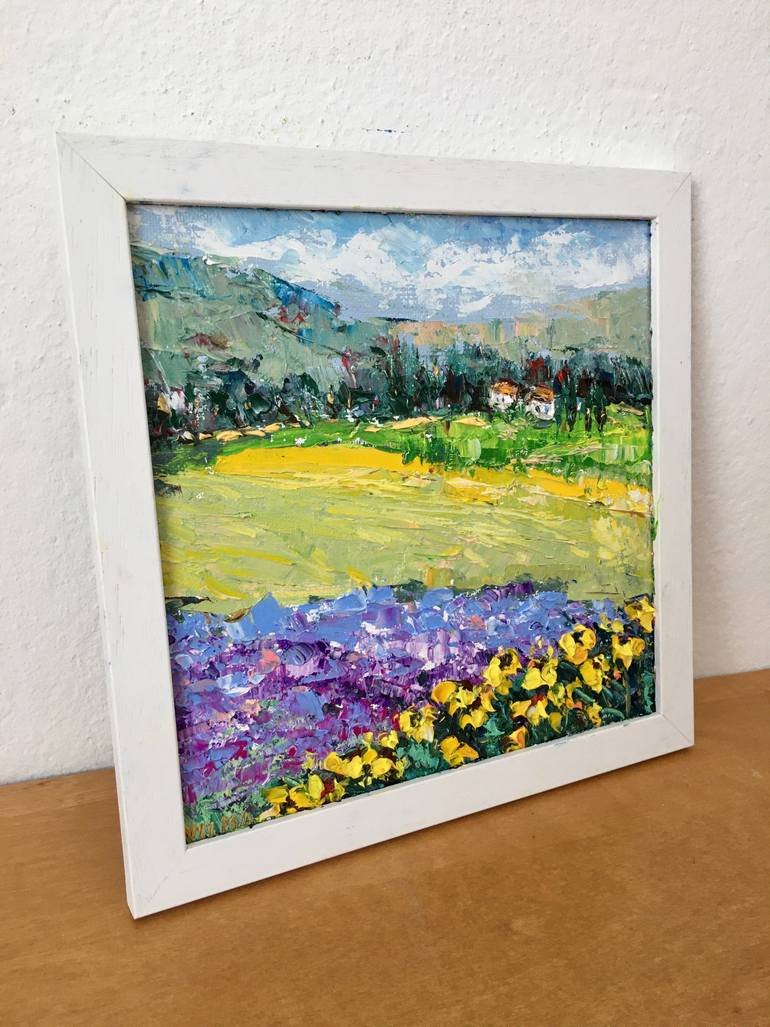 Original Abstract Nature Painting by Vilma Gataveckiene
