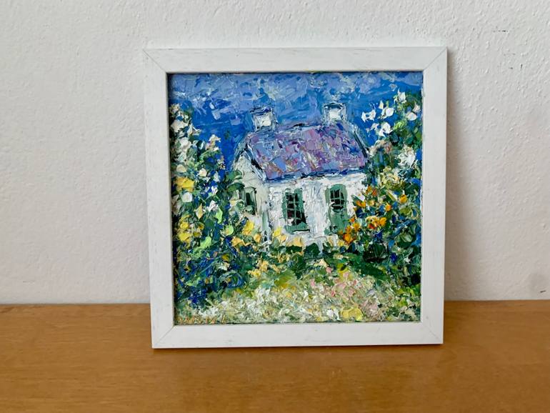 Original Impressionism Home Painting by Vilma Gataveckiene