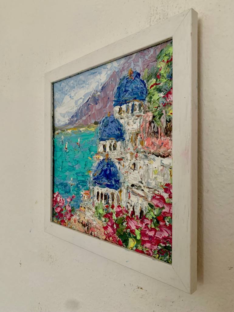 Original Impressionism Seascape Painting by Vilma Gataveckiene