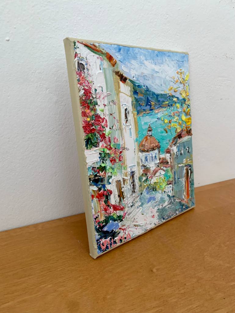 Original Impressionism Seascape Painting by Vilma Gataveckiene