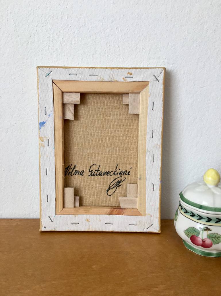 Original Impressionism Still Life Painting by Vilma Gataveckiene