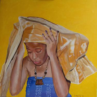 Original Expressionism Women Paintings by Linda Adiele