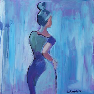 Original Expressionism Women Paintings by Linda Adiele