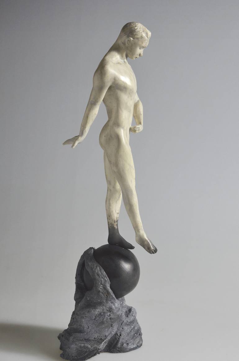 Original Conceptual Men Sculpture by Alexandros Moudiotis