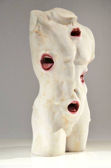 Original Figurative Body Sculpture by Alexandros Moudiotis