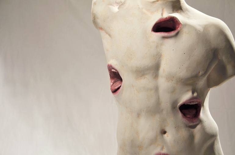 Original Figurative Body Sculpture by Alexandros Moudiotis