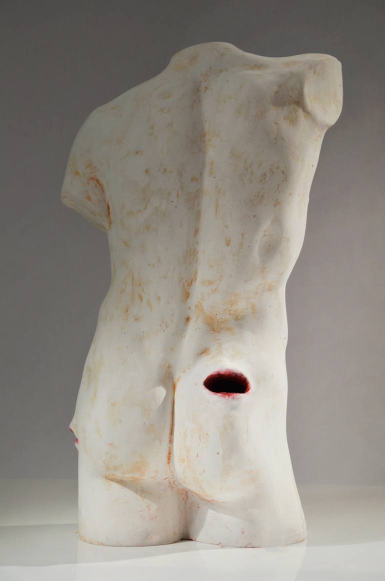Original Figurative Body Sculpture by Alexandros Moudiotis