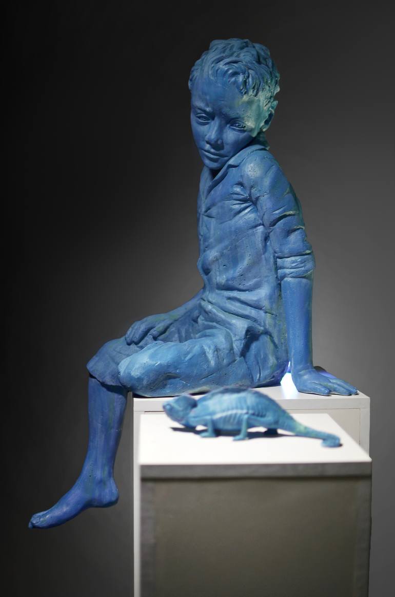 Original Conceptual Children Sculpture by Alexandros Moudiotis