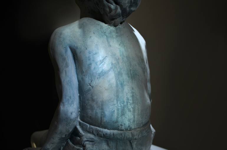 Original Children Sculpture by Alexandros Moudiotis