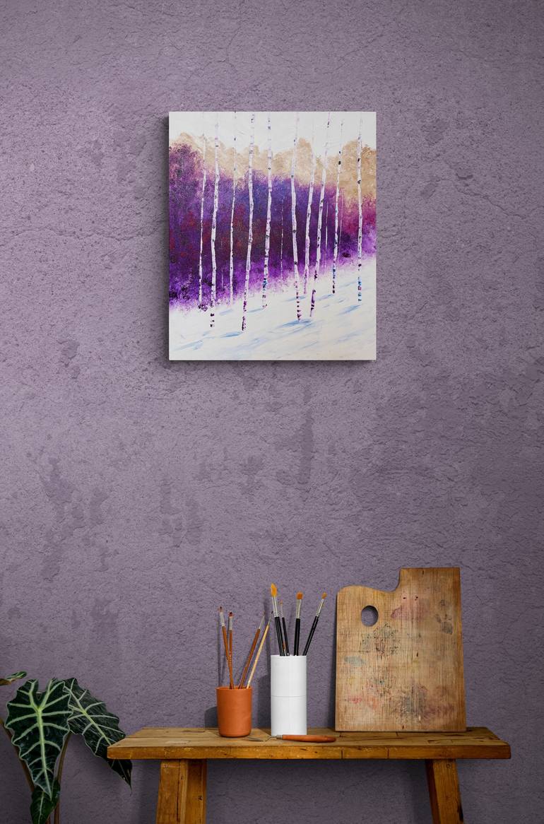 Original Abstract Landscape Painting by Nisha Ghela