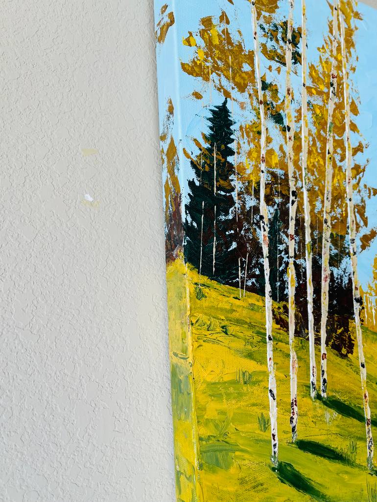 Original Abstract Landscape Painting by Nisha Ghela