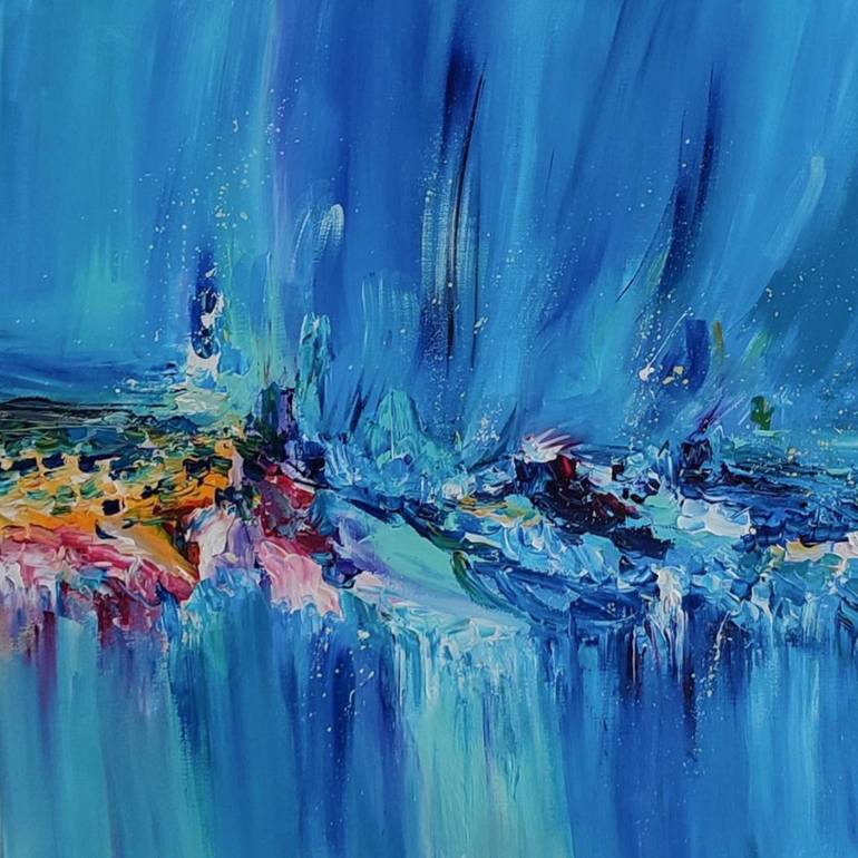 Original Contemporary Abstract Painting by Âme Sauvage