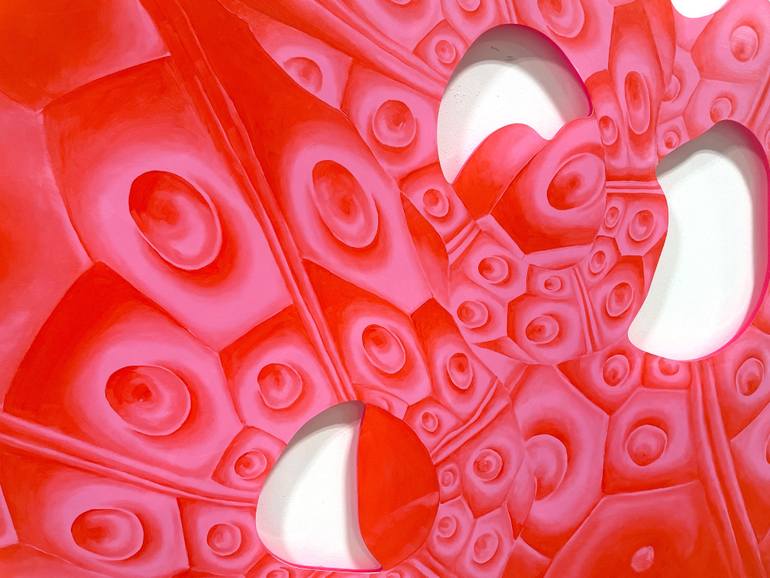 Original Abstract Patterns Painting by Cat Rigdon
