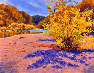 Original Impressionism Landscape Paintings by Daniel Fishback