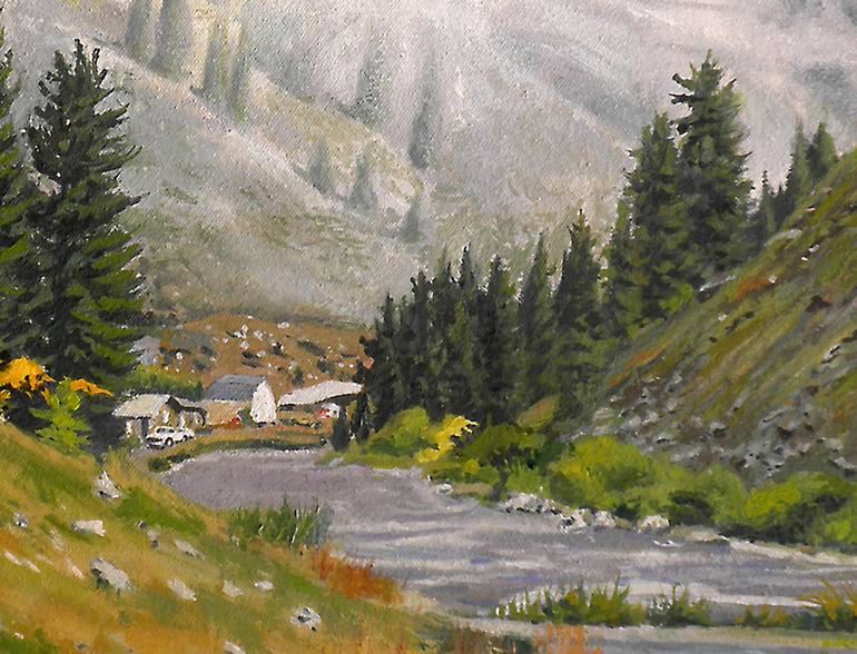 Original Landscape Painting by Daniel Fishback