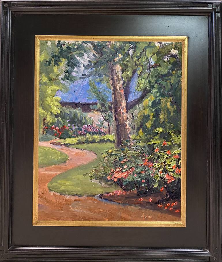 Original Impressionism Landscape Painting by Daniel Fishback