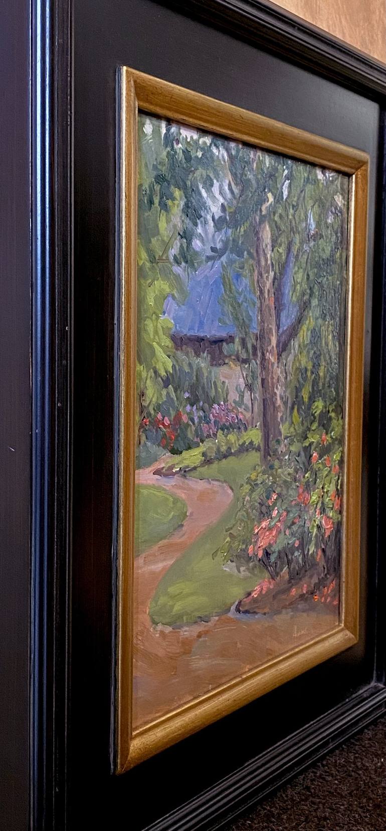 Original Impressionism Landscape Painting by Daniel Fishback