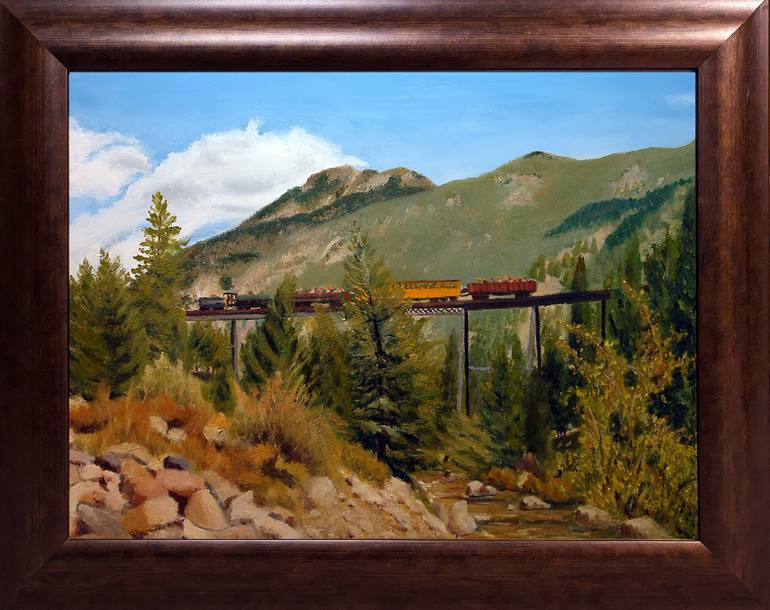 Original Realism Landscape Painting by Daniel Fishback