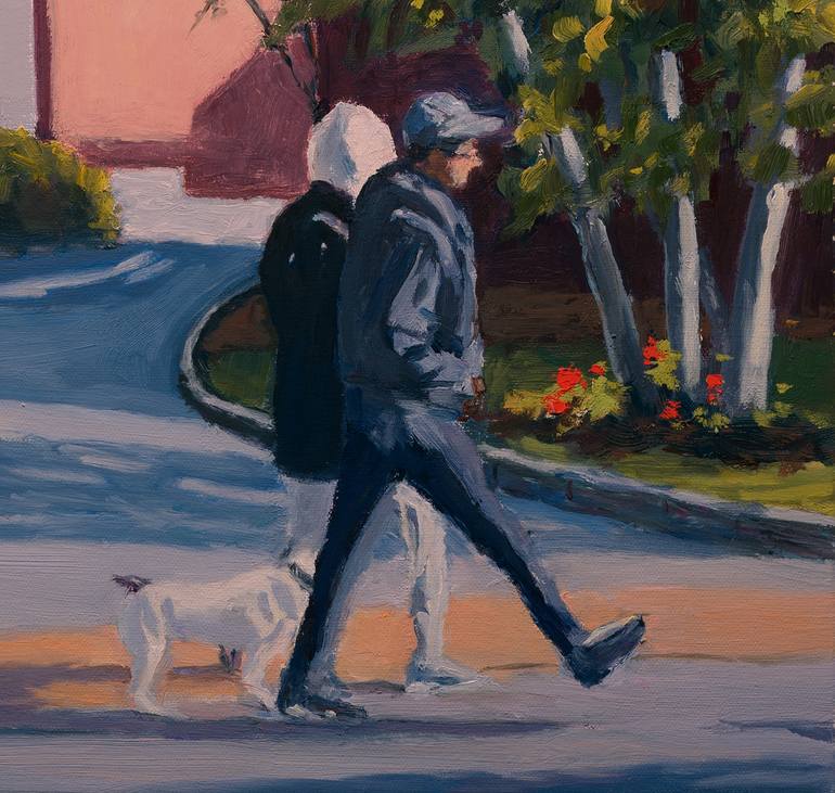 Original Impressionism Landscape Painting by Daniel Fishback