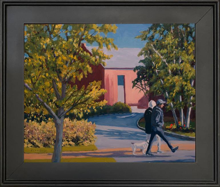 Original Impressionism Landscape Painting by Daniel Fishback