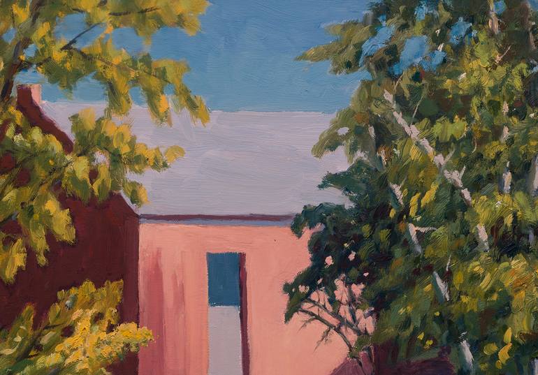 Original Impressionism Landscape Painting by Daniel Fishback