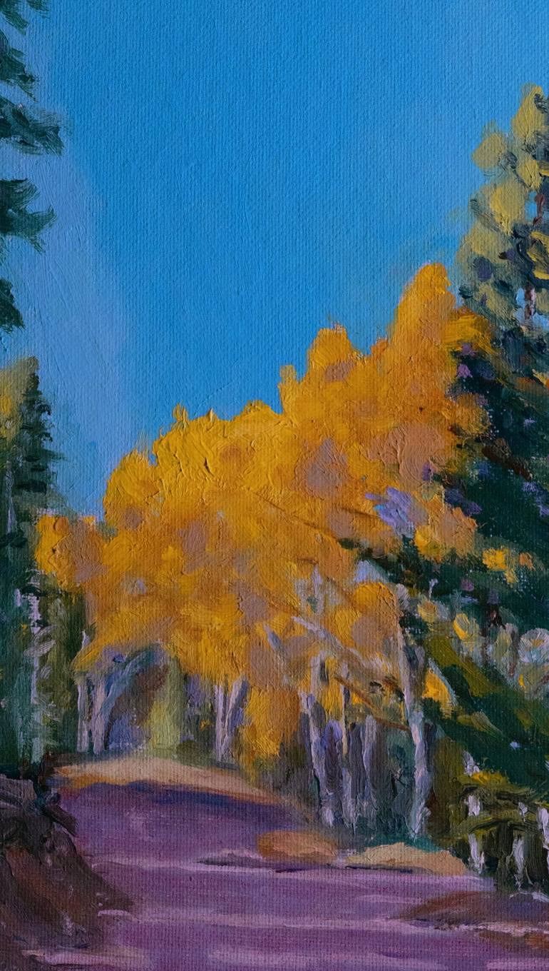 Original Impressionism Landscape Painting by Daniel Fishback