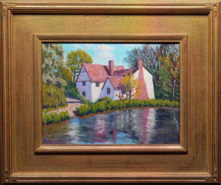 Original Impressionism Landscape Painting by Daniel Fishback