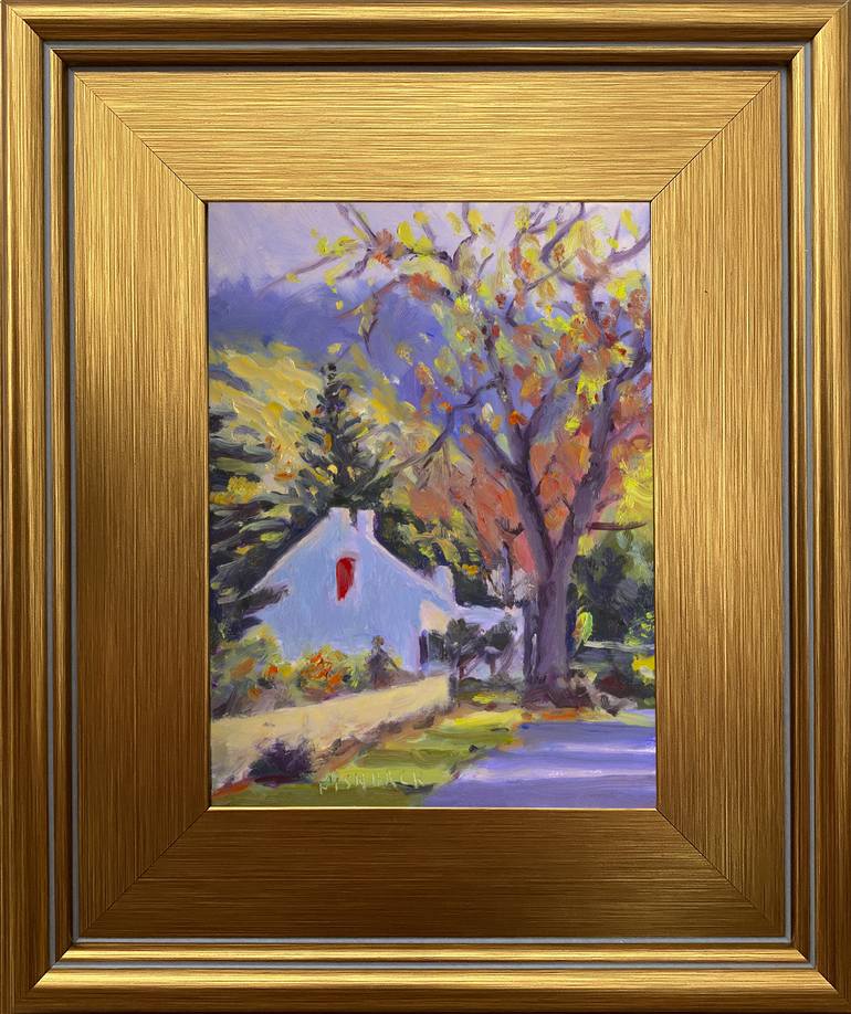 Original Impressionism Landscape Painting by Daniel Fishback