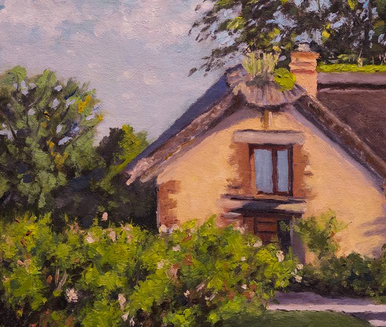 Original Impressionism Landscape Painting by Daniel Fishback