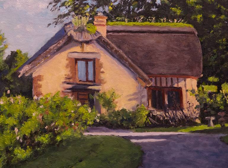 Original Impressionism Landscape Painting by Daniel Fishback